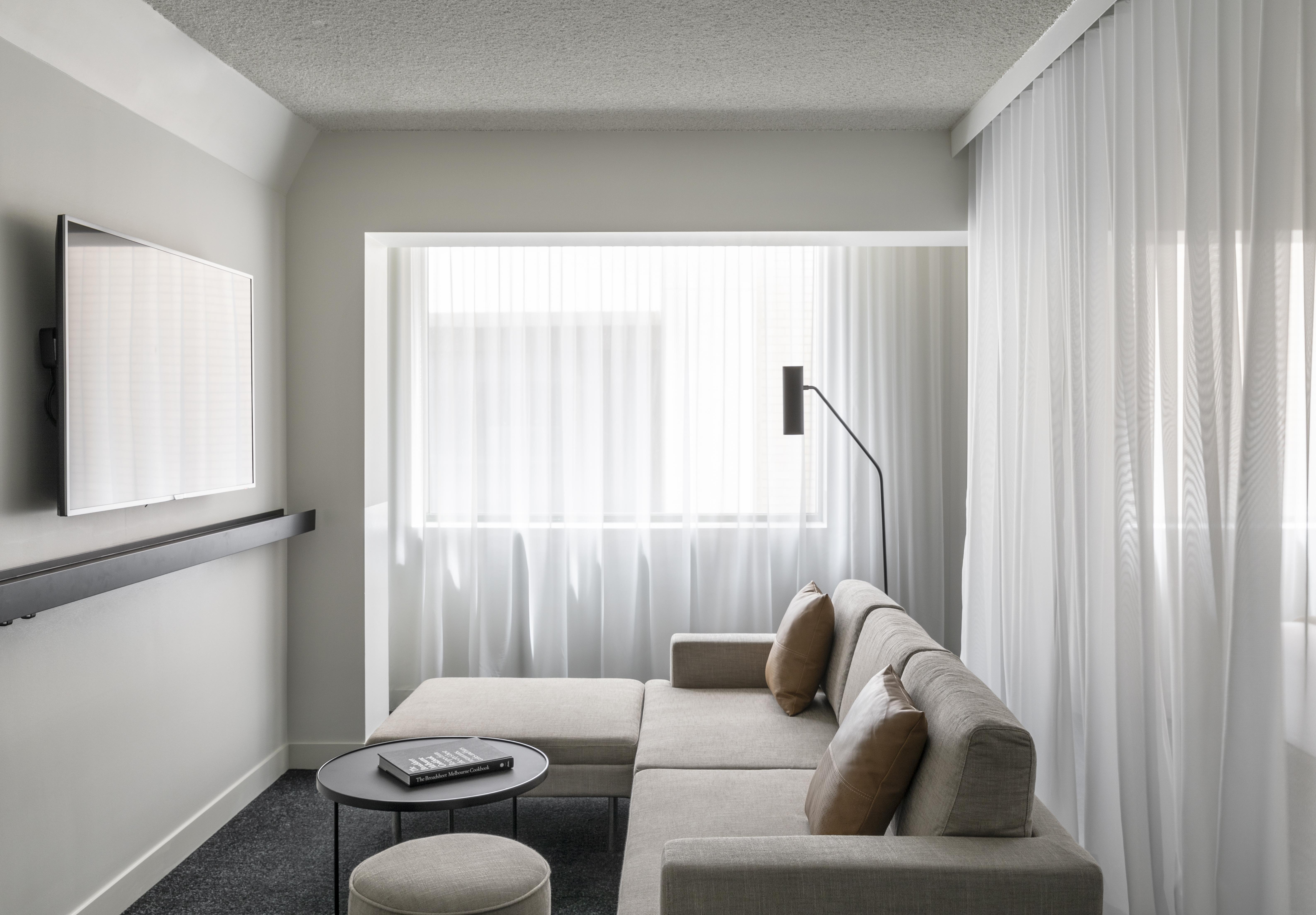 Lancemore Crossley St. Melbourne City Exterior foto A living room at the Hotel