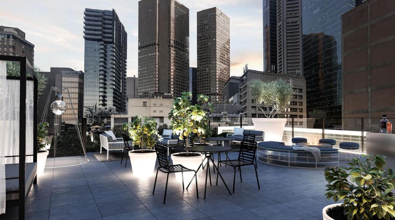 Lancemore Crossley St. Melbourne City Exterior foto Skyline Residences